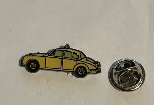 Jaguar mk2 police car pin - jaguar,