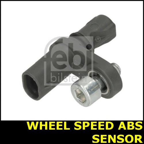 Wheel speed abs sensor rear - speed,