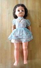 LARGE 22inch PLASTIC FASHION DOLL, MOVEABLE ARMS AND LEGS, DAMAGED EYES