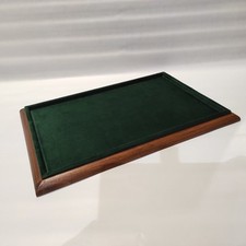 Tray for Jewelry Coins Medals (Green Velvet in Photo)
