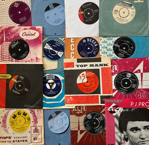 Job lot vinyl records - records,