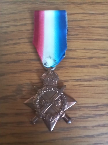 Ww1 1914 star medal - ww1,