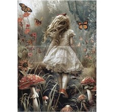 Dreamlike Trails - Redesign with Prima A1 Fiber Paper for Decoupage, 23.4”x33.1”