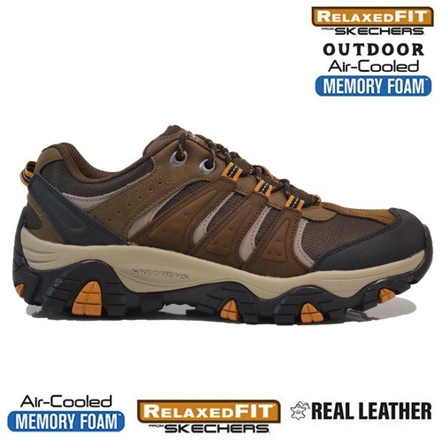Mens skechers leather - skechers, memory