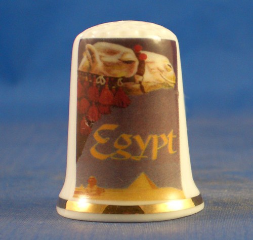 Birchcroft china thimble - china, --