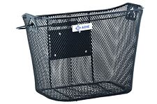Adie Front Mesh Basket Black