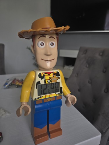 Lego woody alarm clock - lego,
