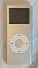 EXCELLENT COSMETIC! Apple iPod nano 2nd Gen 4GB Silver A1199 UNTESTED Retro