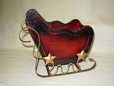 Vintage Holiday Wood and Metal