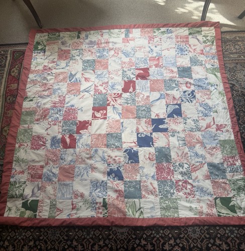 Handmade cotton partchwork - cotton,