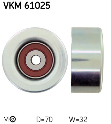 Upper skf vkm 61025 - vkm,