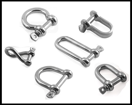 Shackles dee flat twisted - flat,