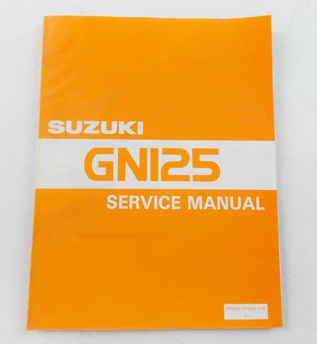 Oem suzuki gn125 october 1982 - gn125,