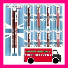 12 Rimmel Vinyl Jelly Lip Liner Pencils WHOLESALE COSMETICS JOBLOT MAKEUP new uk