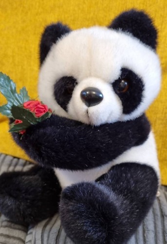Sweet vintage bee panda - sweet,
