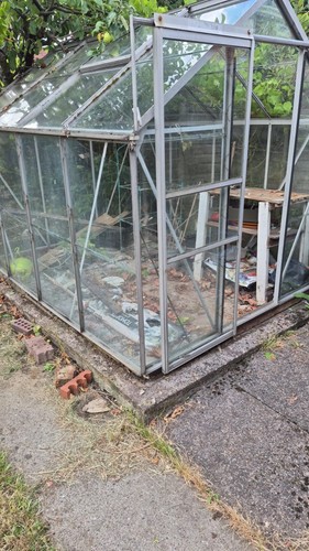 Greenhouse aluminium glass - greenhouse, aluminium/glass