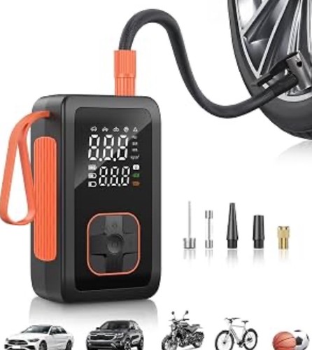 Tire inflator portable - tire,