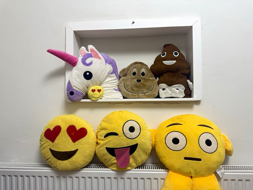 Emoji plush soft - toys, bundle