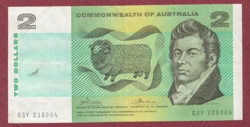 Australian paper banknote - australian,