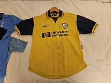 POOR CONDITION ! VTG  TOTTENHAM HOTSPUR FC PONY AWAY SHIRT 1995 - 97 MEDIUM ??