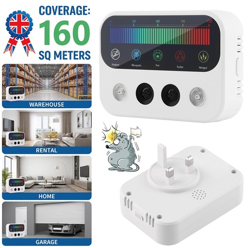 5in1 ultrasonic mouse repeller - mouse,