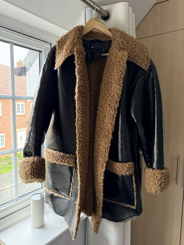 Asos brown sheepskin borg - asos,