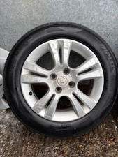 2011 VAUXHALL CORSA D 15" ALLOY WHEEL WITH GOOD TYRE 185/65R15 6Jx15H2 ET39