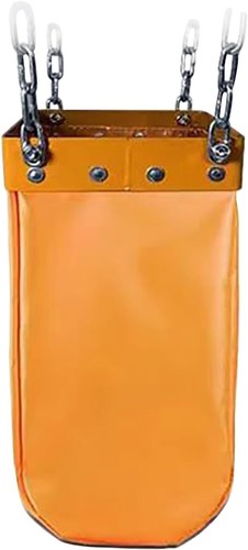 Hoist chain bag container for - bag,