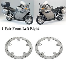 2 Front Brake Discs Rotors for