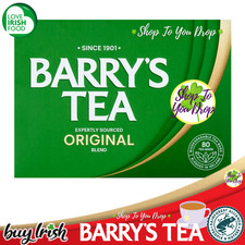 BARRYS TEA ORIGINAL BLEND 80 TEABAGS Irish From Ireland Barry's ✨CHEAPEST✨☘️