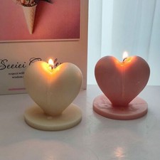 Supplies Heart Shaped Candle