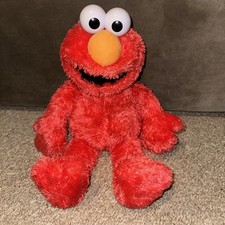 Tickle Me Elmo Sesame Street Workshop - Talking Laughing Shaking 18" Wrkg Great