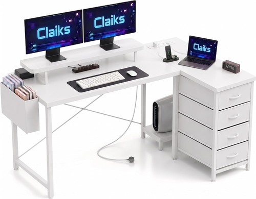 Corner desk with - corner,