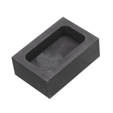 Gold silver graphite ingot - silver,