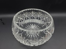 Vintage Heavy Clear Cut Glass