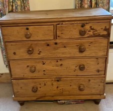 Vintage Pine Chest of Drawers