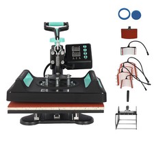 8 in 1 Digital Heat Press Machine 30 x 38cm t shirt Transfer Sublimation Printer