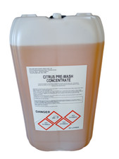 25 litre Citrus Scented Pre Wash Concentrate Cleaner Citrus Scented Very Strong