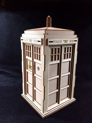 Who tardis laser cut - dr,