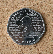 Sherlock Holmes 50p Fifty