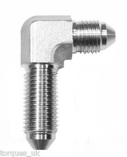 AN -3 (AN3 3AN) 90 Degree Stainless Bulkhead Fitting