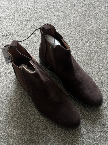 Real suede brown men - brown, men’s
