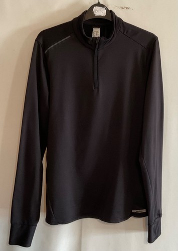 Kalenji mens black long - , sleeve