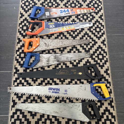 Job lot hand saws - saws, building