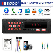 12V 1 DIN Car Stereo Radio MP3