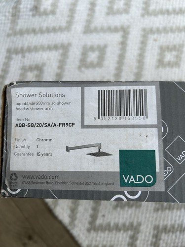 Vado aquablade square rain - vado,