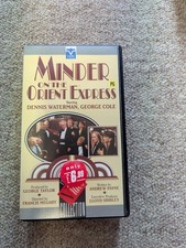 Minder On The Orient Express - VHS Video Tape - Vintage Thames TV show - Retro