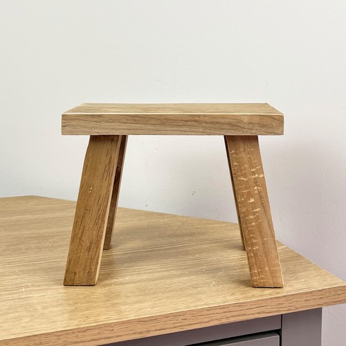 Plant pot stand wooden display - pot,