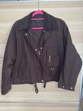 Zara Chocolate Brown Waxed