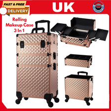 Rolling Makeup Case 3-in-1
